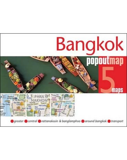 Cartographia Bangkok PopOut várostérkép 9781910218075