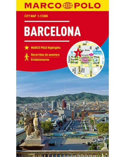 Cartographia Barcelona várostérkép 9783829741538