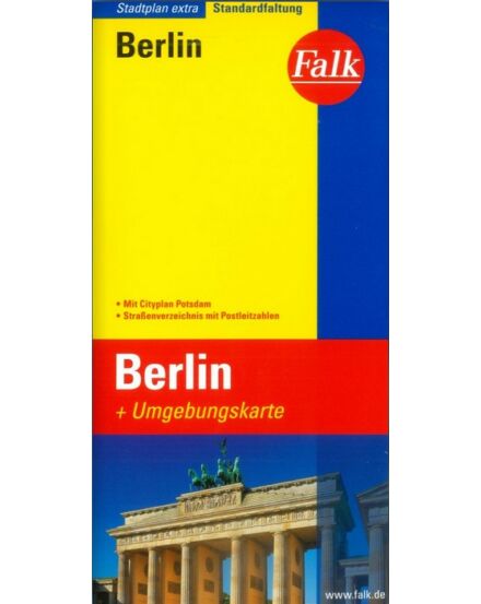 Cartographia Berlin és környéke extra várostérkép 9783827922229