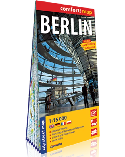 Cartographia Berlin várostérkép (laminált) 9788380464117