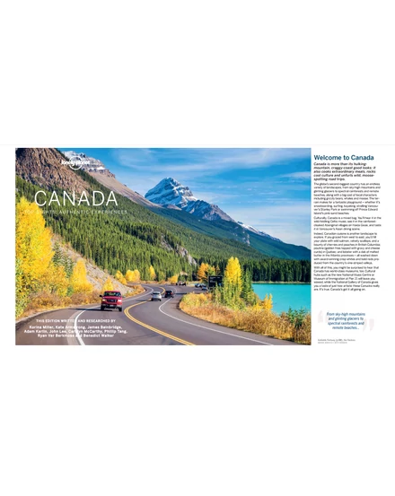 Kanada Best of útkönyv Lonely Planet (angol)