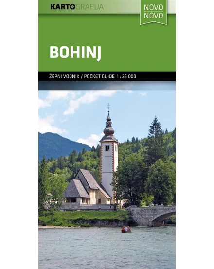 Cartographia Bohinj zsebtérkép 3830048523219