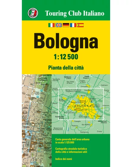 Cartographia Bologna várostérkép 9788836573417