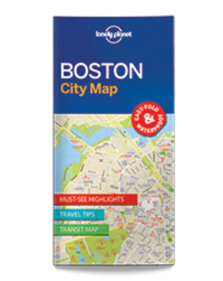 Cartographia  - Boston laminált térkép Lonely Planet