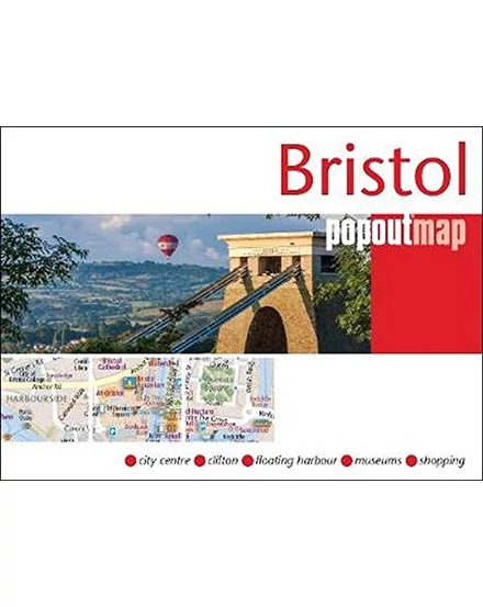Cartographia Bristol PopOut várostérkép 9781910218402