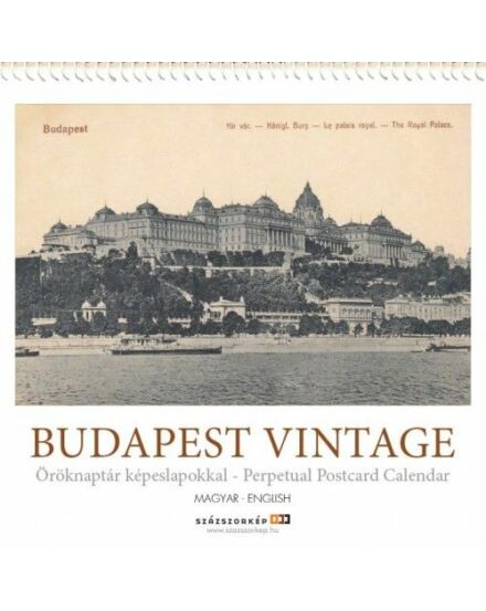 Cartographia Budapest Vintage - Képeslapos öröknaptár 5999887416095