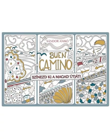 Cartographia Buen Camino (Színezőkönyv) 9786155609701