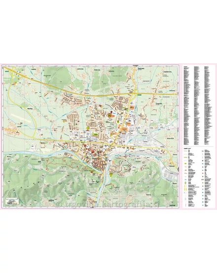 Celje várostérkép