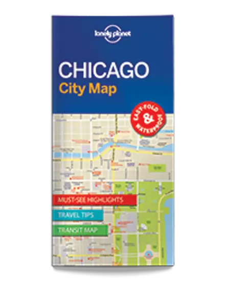 Cartographia Chicago laminált térkép 9781786575012