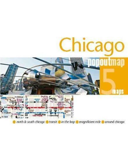 Cartographia Chicago PopOut várostérkép 9781910218495