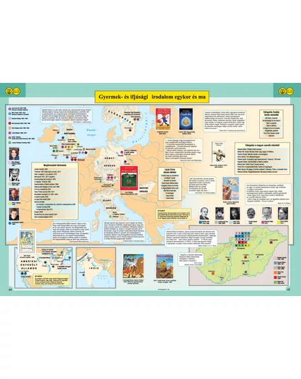 Cartographia Irodalmi atlasz 5-8. évfolyam (CR-0142) 9789632625591