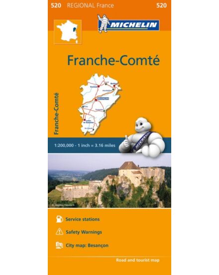Cartographia  - Franche Comte régiótérkép