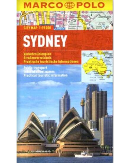 Cartographia Sydney várostérkép 9783829730846