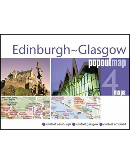 Cartographia  - Edinburg-Glasgow várostérkép