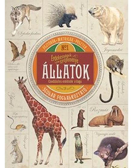 Cartographia Érdekességek gyűjteménye - Állatok 9789632447773