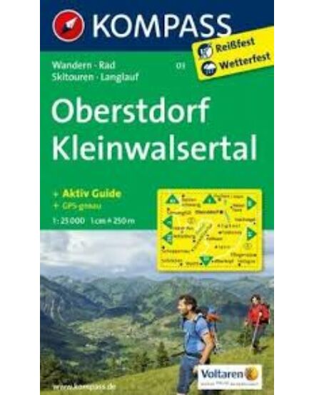 Cartographia K 03 Oberstdorf turistatérkép 9783850268684