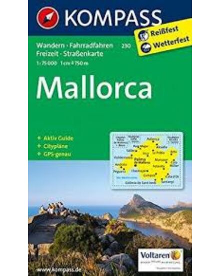 Cartographia  - K 230 Mallorca turistatérkép