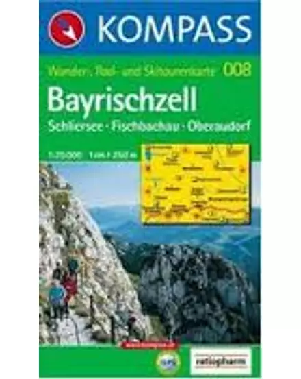 Cartographia K 008 Bayrischzell turistatérkép (Outlet) 9783854913528