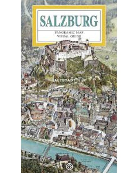 Cartographia Salzburg panorámatérkép 9788086893228