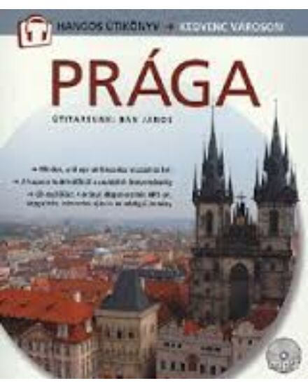 Cartographia Prága hangos útikönyv 9789630955997