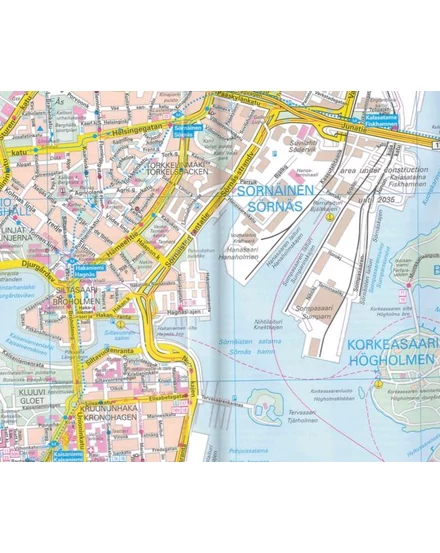 Helsinki várostérkép