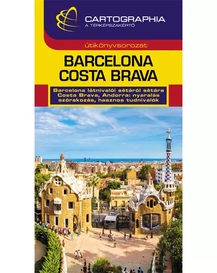 Cartographia Barcelona, Costa Brava útikönyv 9789633520116
