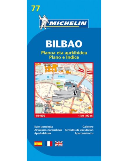 Cartographia Bilbao várostérkép (77) 9782067127890