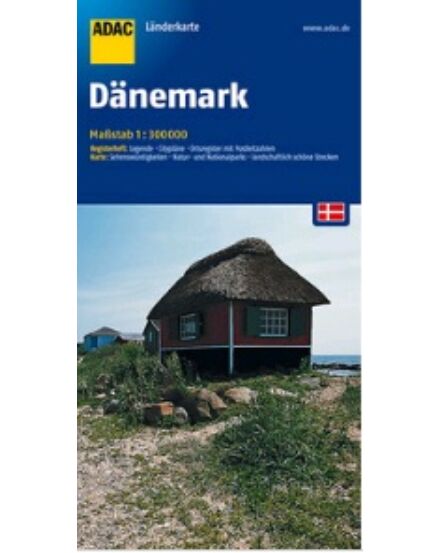 Cartographia Dánia térkép - ADAC 9783826419676