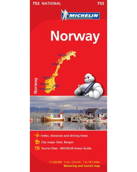 Cartographia  - Norvégia térkép (752)