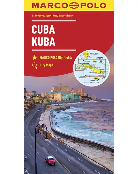 Cartographia Kuba térkép 9783829739344