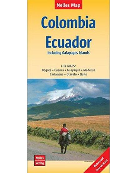 Cartographia Kolumbia, Ecuador térkép 9783865745347