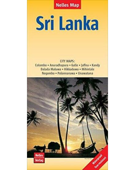 Srí Lanka térkép