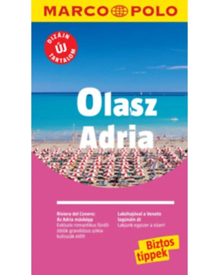 Cartographia Olasz Adria útikönyv - Marco Polo 9789631364378