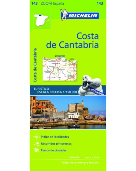 Cartographia Costa de Cantabria térkép (143) ZOOM maps 9782067218055