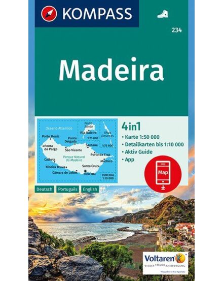 Cartographia  - K 234 Madeira turistatérkép