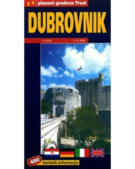 Cartographia Dubrovnik várostérkép 9789536107353