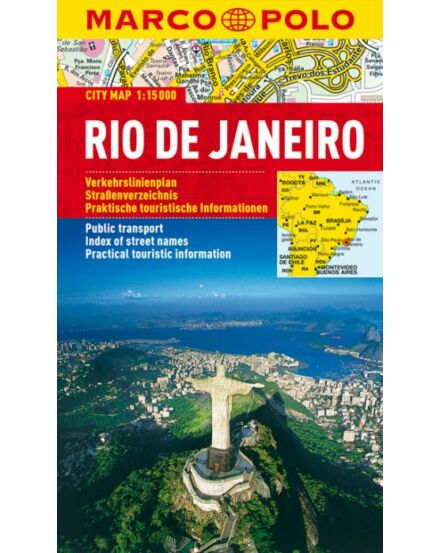 Cartographia Rio de Janeiro várostérkép 9783829730747