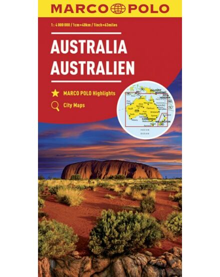 Cartographia Ausztrália térkép 9783829739498