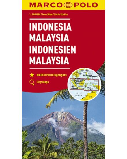 Cartographia Indonézia, Malajzia térkép 9783829739450