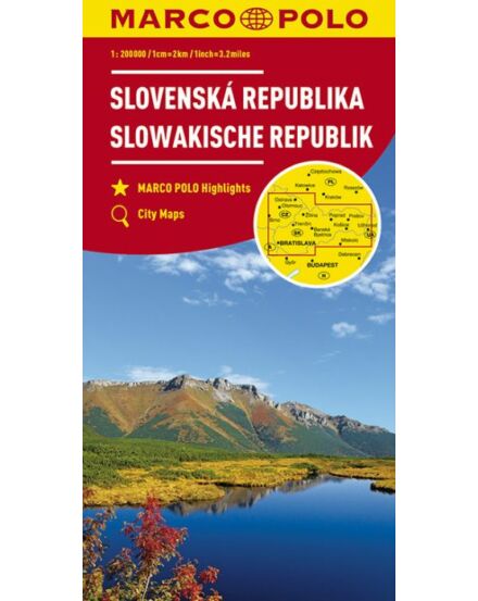 Cartographia  - Szlovákia térkép