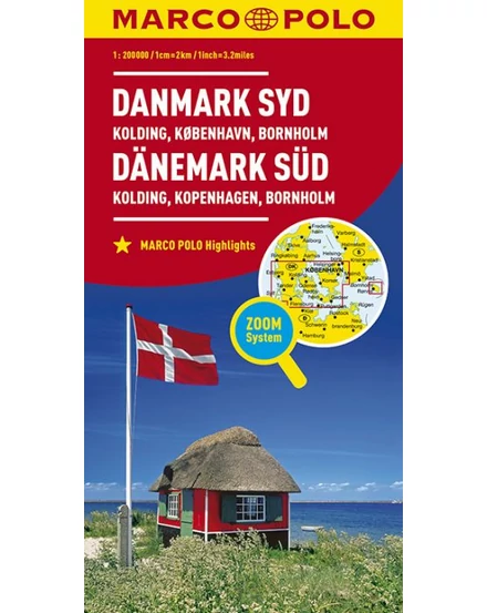 Cartographia Dél-Dánia - Kolding, Koppenhága (Kobenhavn), Bornholm 9783829739665