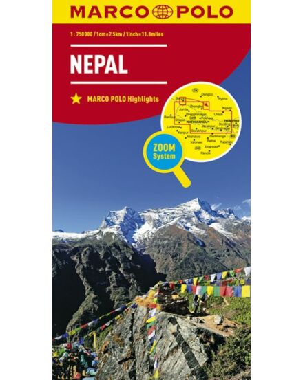 Cartographia Nepál térkép 9783829739467