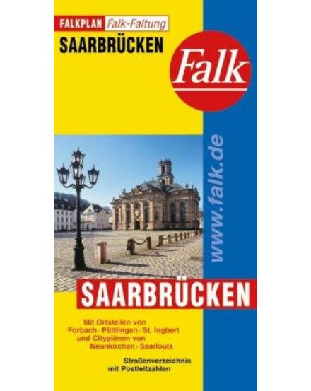Cartographia Saarbrücken várostérkép - Falk 9783884453797
