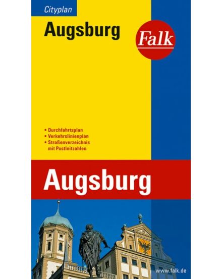 Cartographia  - Augsburg zseb várostérkép (Cityplan)