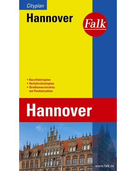 Cartographia Hannover zseb várostérkép (Cityplan) 9783827901255