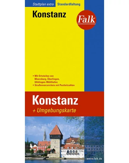 Cartographia Konstanz várostérkép (Extra) 9783827924155