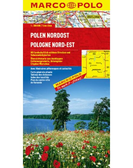 Cartographia  - Északkelet-Lengyelország térkép