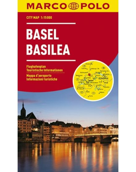Cartographia Basel várostérkép 9783829730464
