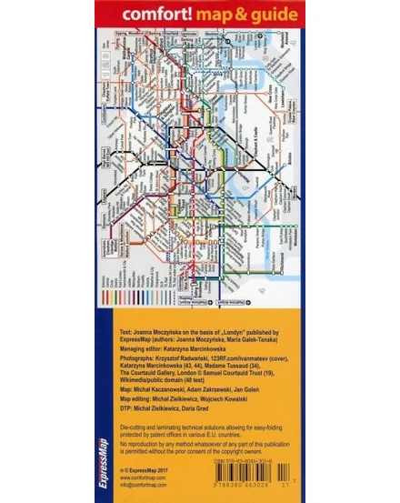 London térkép (map&guide) (Outlet)