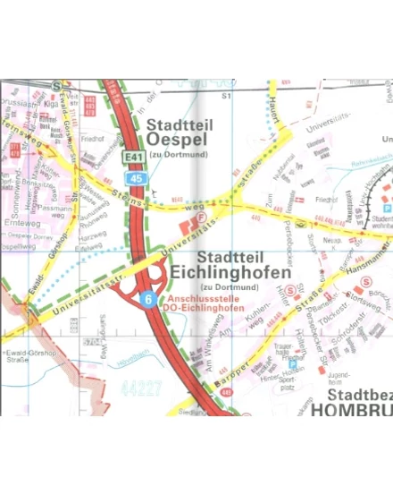 Dortmund zseb várostérkép (Cityplan)